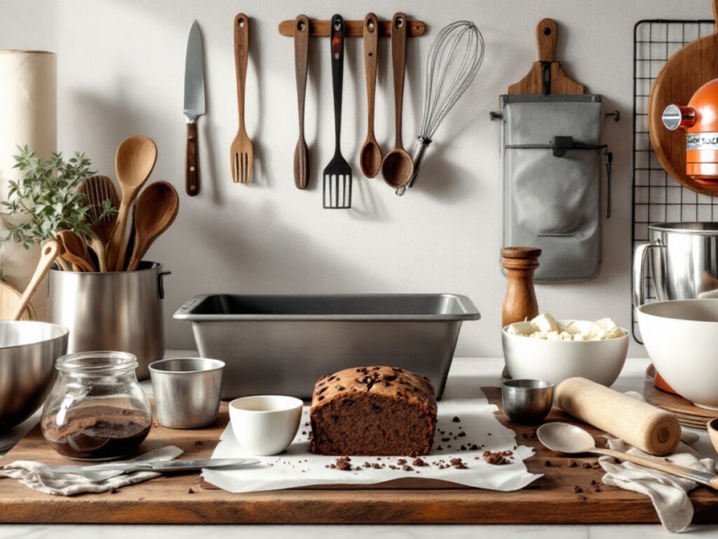 Dark Chocolate Espresso Banana Bread