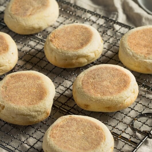Sourdough English Muffins