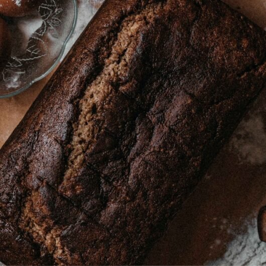 Dark Chocolate Espresso Banana Bread