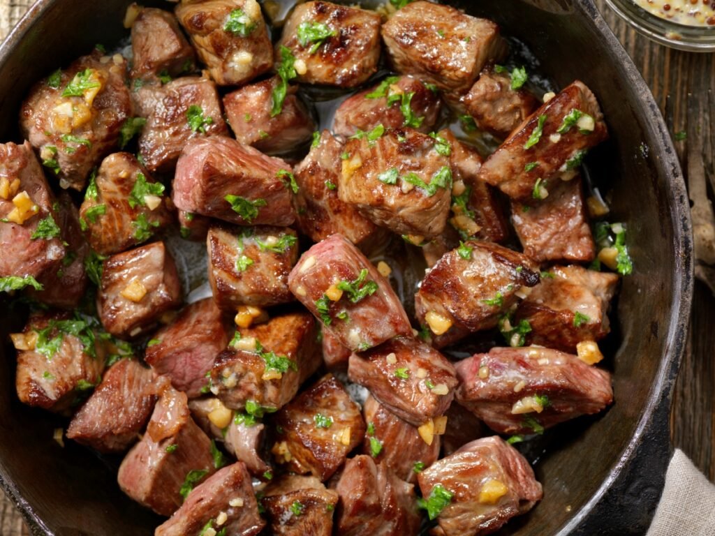 Garlic Butter Steak Bites