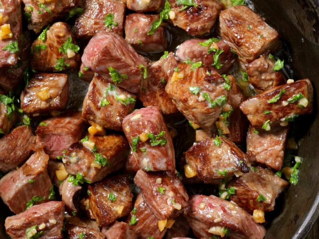 Garlic Butter Steak Bites