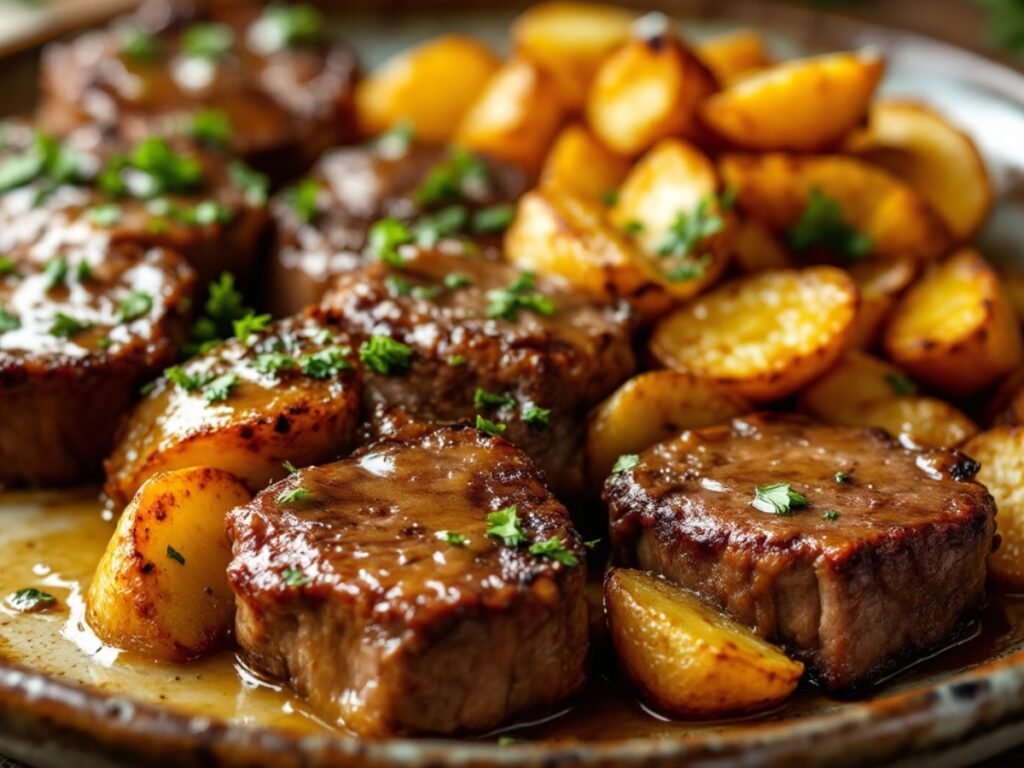Garlic Butter Steak Bites
