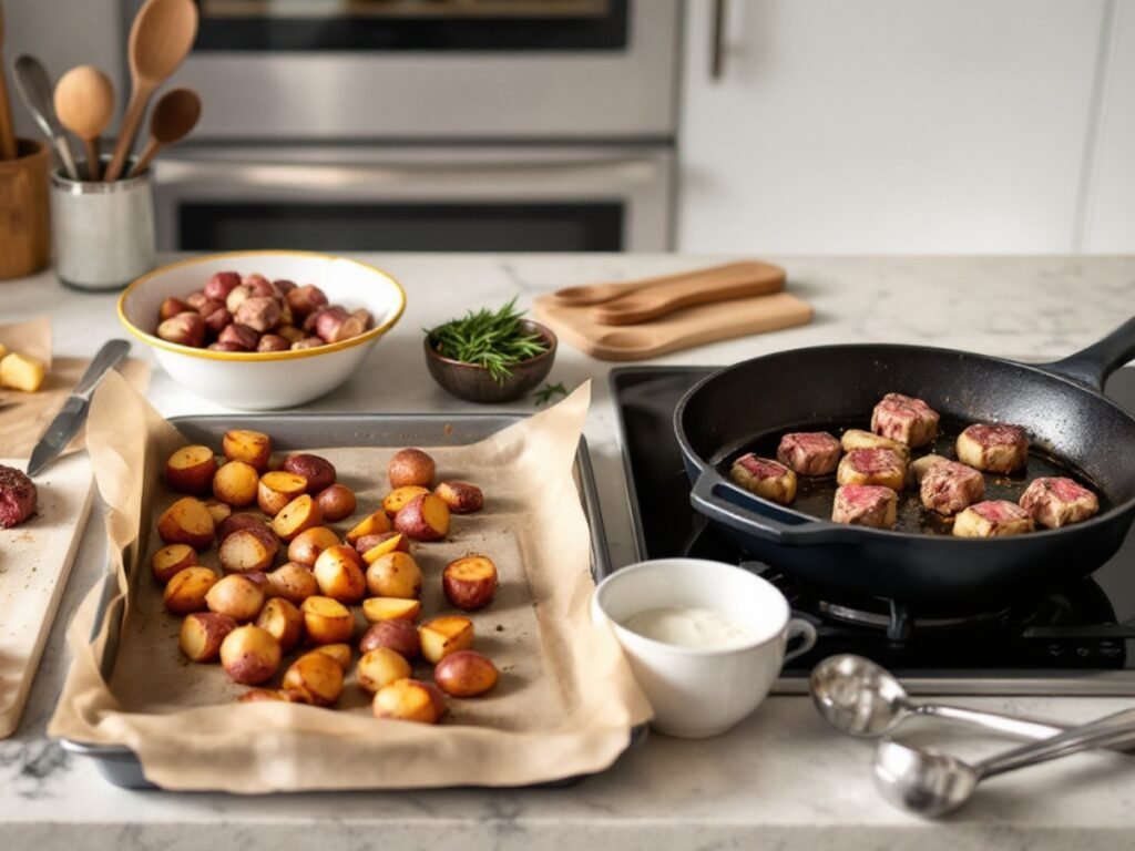 Garlic Butter Steak Bites