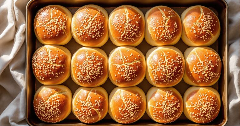 Sourdough Hamburger Buns