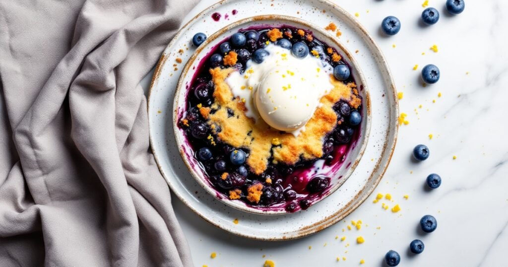 Blueberry Cobbler