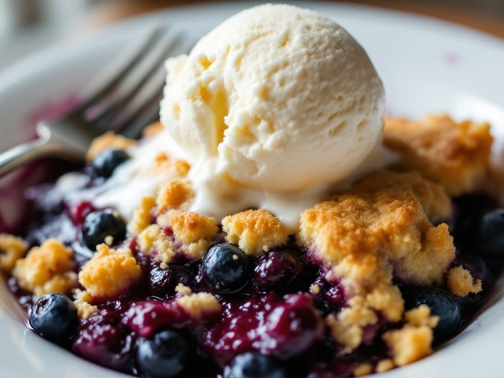 Blueberry Cobbler