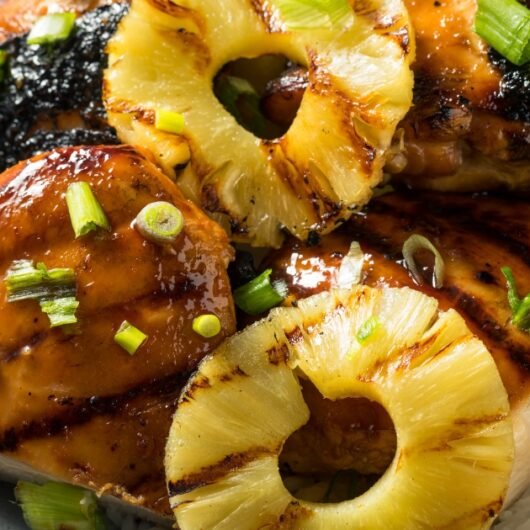 Sheet Pan Hawaiian Chicken