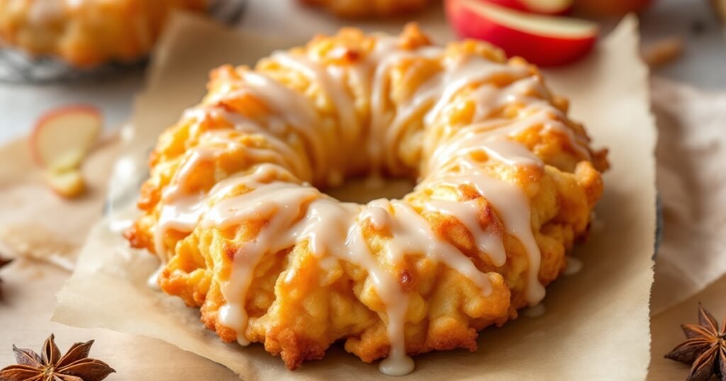 Sourdough Apple Fritters