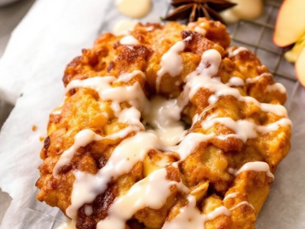 Sourdough Apple Fritters