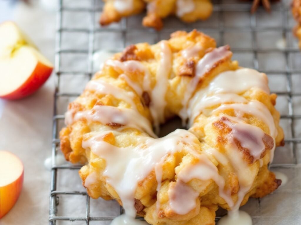Sourdough Apple Fritters