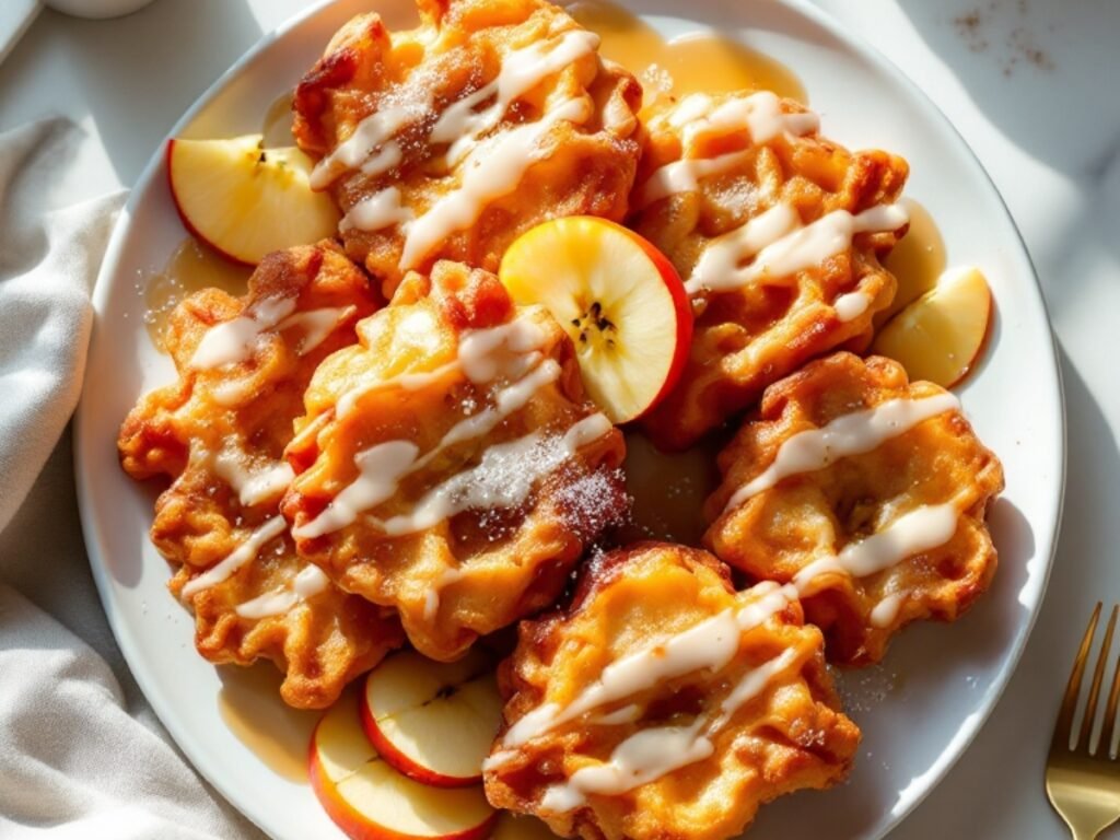 Sourdough Apple Fritters