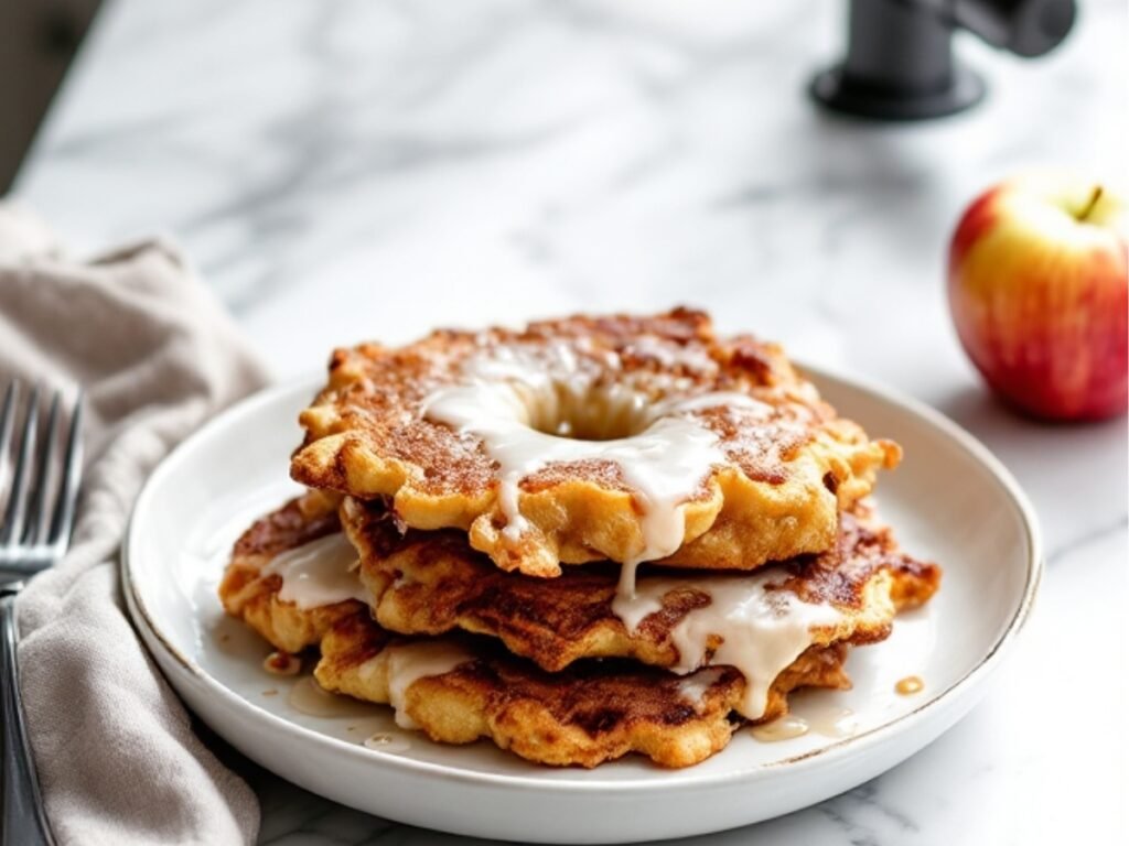 Sourdough Apple Fritters