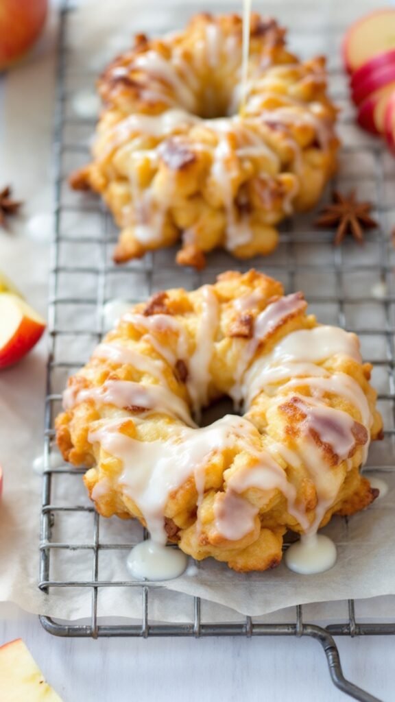 Sourdough Apple Fritters