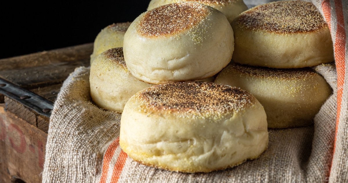 Sourdough English Muffins