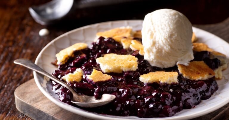 Blueberry Cobbler