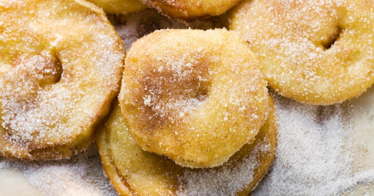 Sourdough Apple Fritters
