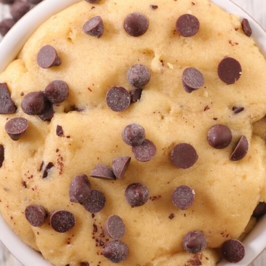 Edible Chickpea Cookie Dough
