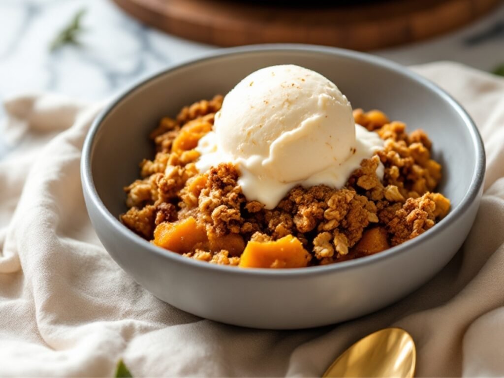 Pumpkin Pie Crisp