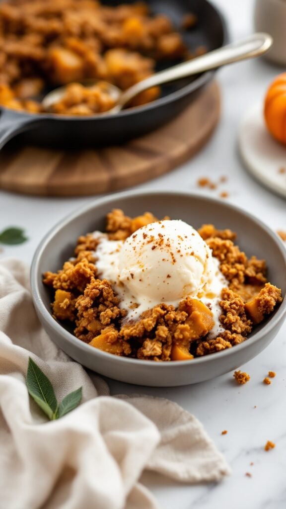 Pumpkin Pie Crisp