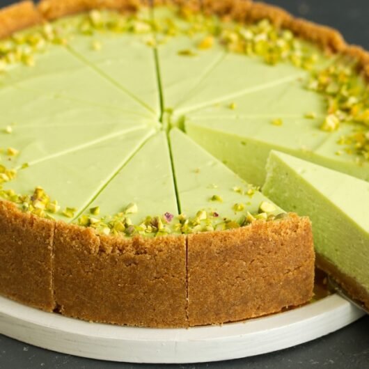 Pistachio Cream Cheesecake