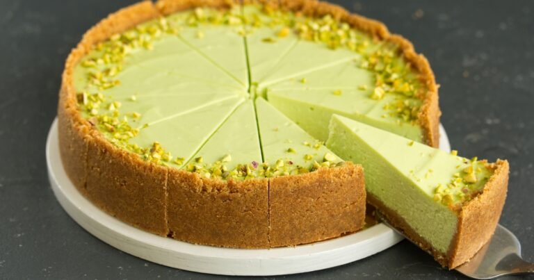 Pistachio Cream Cheesecake