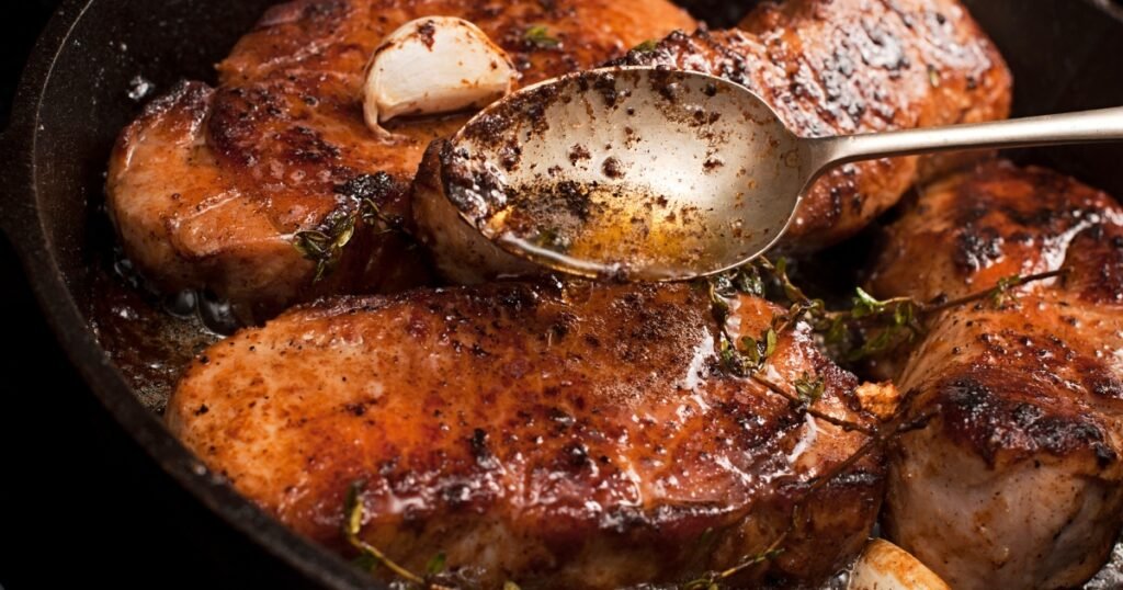 Garlic Pork Chops