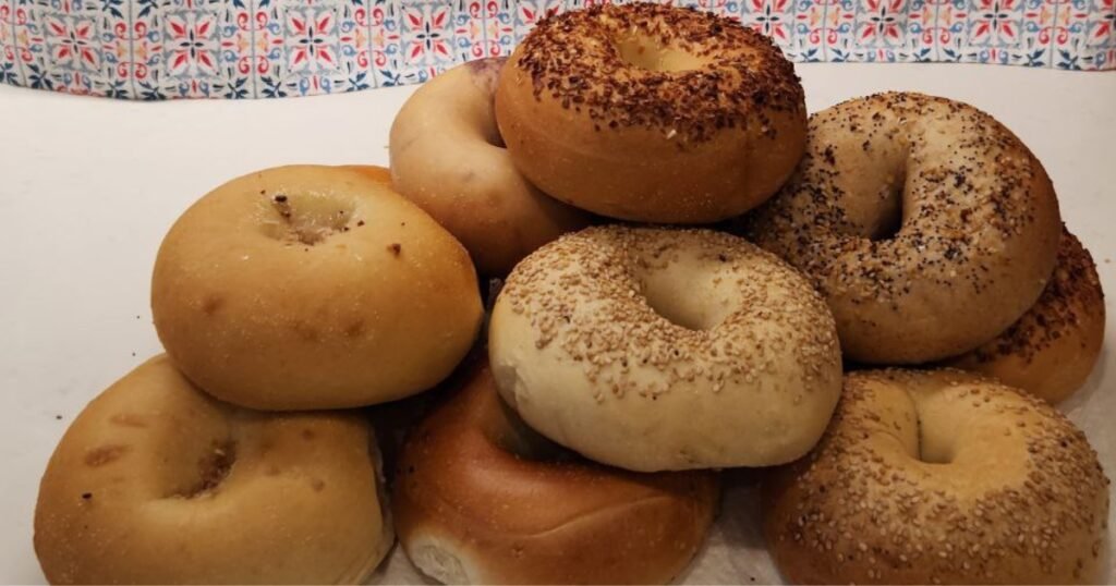 Sourdough Bagels