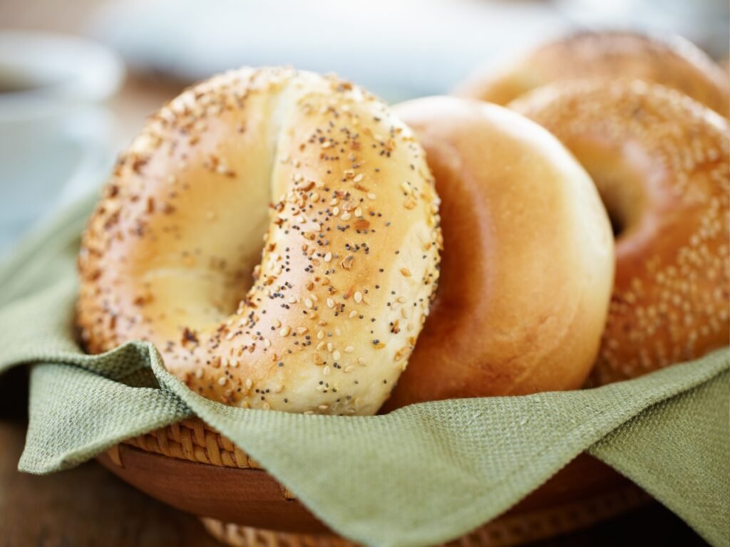 Sourdough bagels