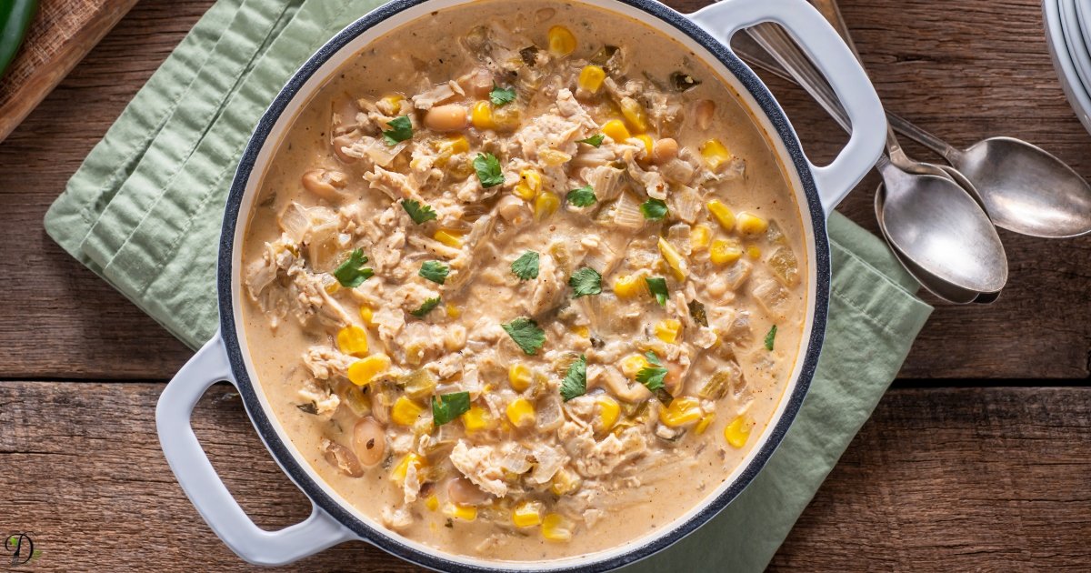 The Best Creamy White Chicken Chili