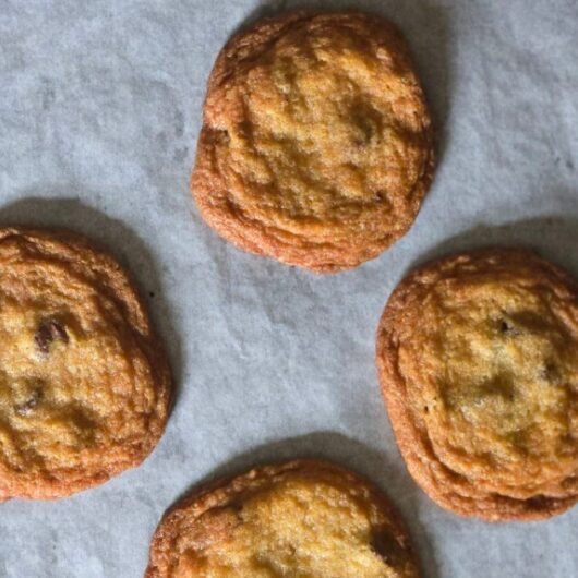 Sourdough Discard Chocolate Chip Cookies