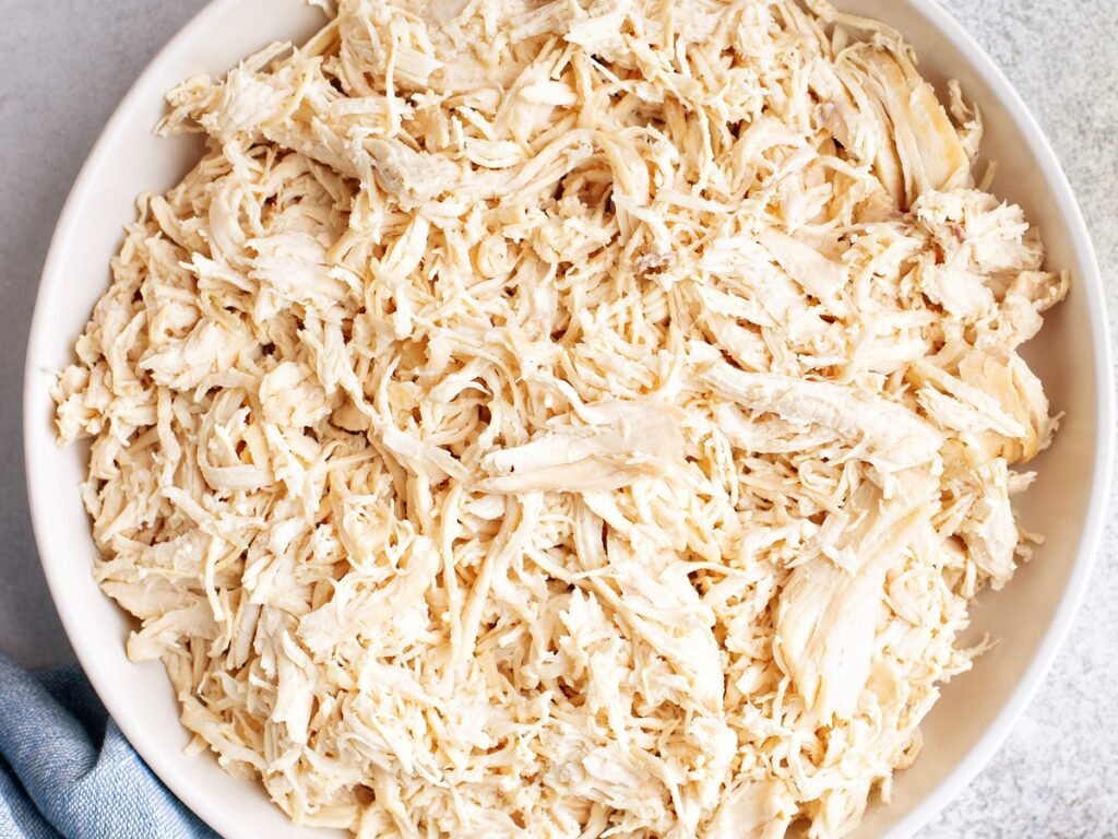 shredded chicken