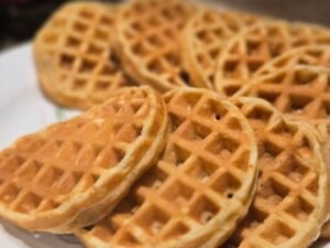 The Best Sourdough Discard Waffles You’ll Ever Make (Fluffy, Crispy