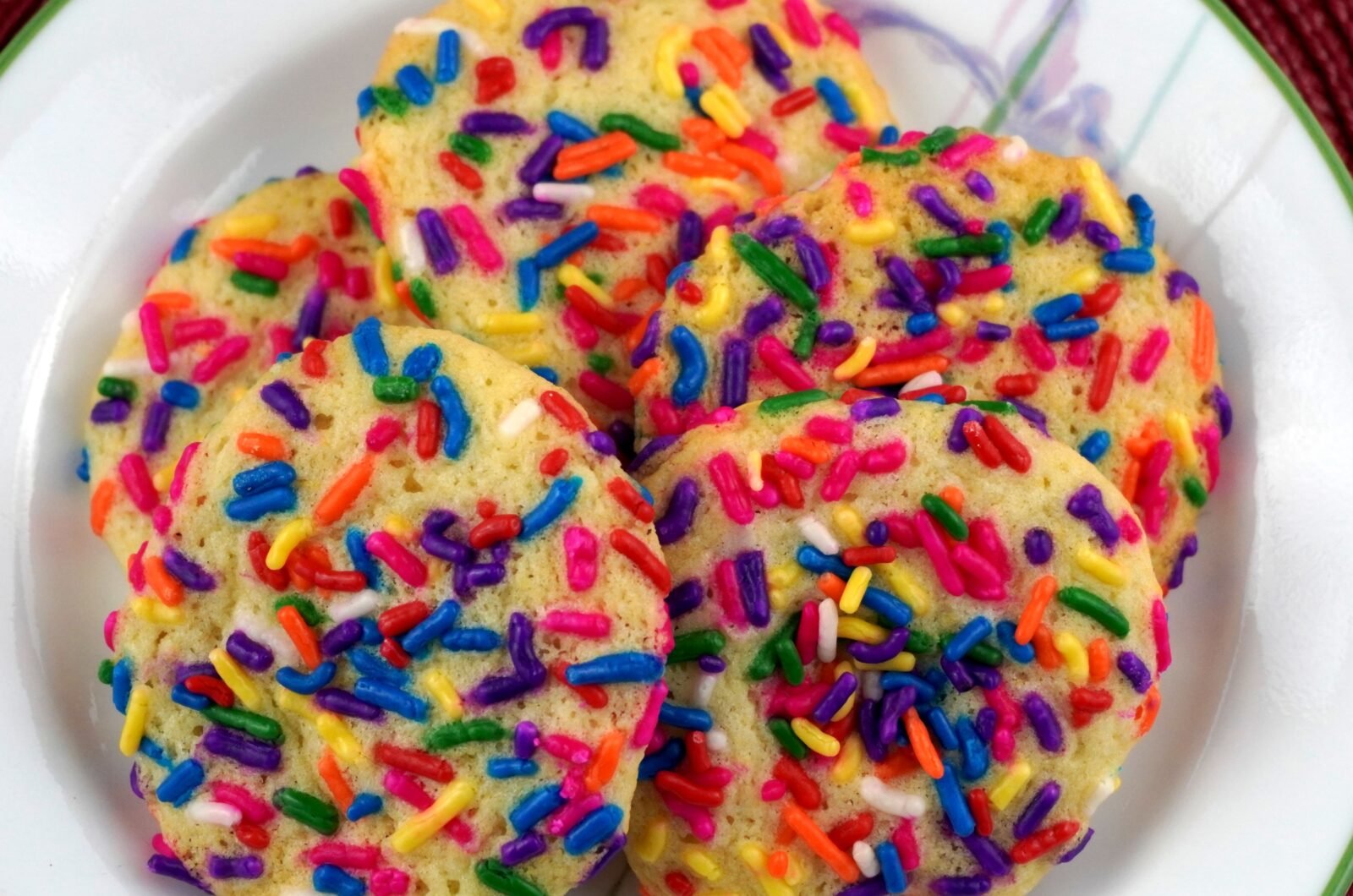 Soft Sprinkle Sugar Cookies