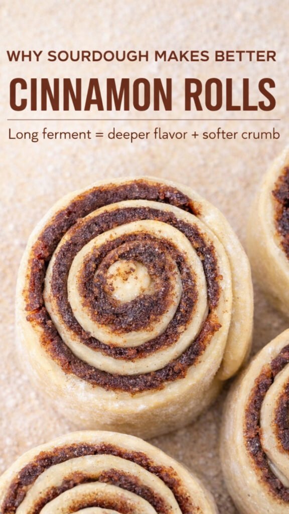 sourdough cinnamon roll pin